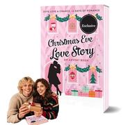 Storia D'amore Della Vigilia Di Natale，Natale Storia D'amore Libro Di Avvento，12 Giorni Di Calendario Romantico，Toccando La Storia D'amore Ogni Giorno, Libro Romantico E Caldo Del Diario Dell'amore-A