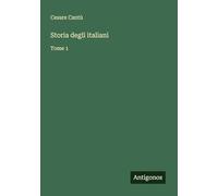 Storia degli italiani: Tome 1