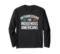 Storia dei nativi Americani Senza Ringraziamento Maglia a Manica