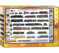 Storia Dei Treni Puzzle Da 1000 Pezzi