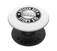 Storia del braccio rotto $10 I bambini a mano rotta diventano braccio ben rotto PopSockets PopGrip Adesivo