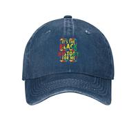 Storia del cappello Juneteenth 1865 Cappellino da baseball retrò in denim