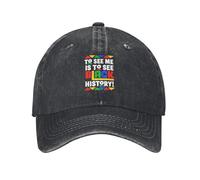 Storia del cappello Juneteenth 1865 Cappellino da baseball retrò in denim