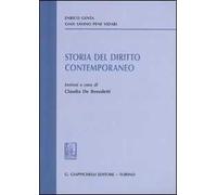 Storia del diritto contemporaneo. Lezioni