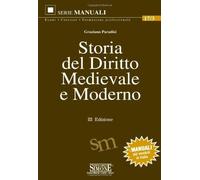 Storia del diritto medievale e moderno [Paperback] Paradisi, Graziano