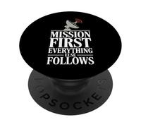 Storia del razzo cosmonauta dello Sputnik della guerra fredda della corsa allo spazio PopSockets PopGrip Adesivo
