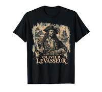 Storia del Tesoro dei Pirati di Olivier Levasseur Maglietta