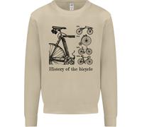 Storia Della Bicicletta Ciclista Ciclismo Bici Uomo Felpa Maglione