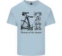 Storia Della Bicicletta Ciclista Maglietta Per Bambini Ragazzi E Ragazze