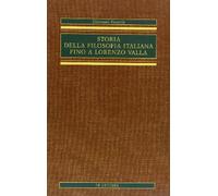 Storia della filosofia italiana fino a Lorenzo Valla