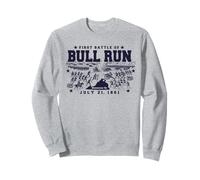 Storia della guerra civile La battaglia di Bull Run Manassas VA 1864 Felpa