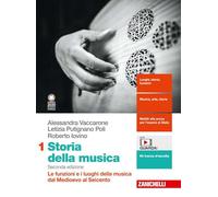 STORIA DELLA MUSICA 2ED - VOLUME 1 (LDM) - (9788808699954) + Materiali didattici - Rebillo