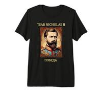 Storia della Russia ortodossa Russa dello zar Nicola II Maglietta Premium