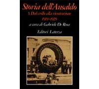 Storia dell'Ansaldo. Vol. 5: Dal crollo alla ricostruzione (1919-1929).