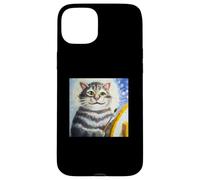 Storia dell'arte del gatto Custodia per iPhone 15 Plus