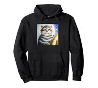Storia dell'Arte del Gatto Felpa con Cappuccio