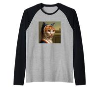Storia dell'Arte del Gatto Maglia con Maniche Raglan