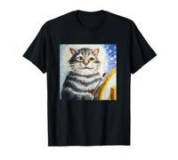 Storia dell'Arte del Gatto Maglietta