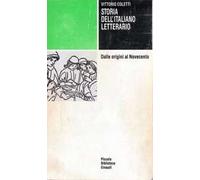 Storia dell'italiano letterario. Dalle origini al Novecento
