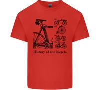 Storia Di Il Bicicletta Ciclisti Bicicletta Uomo Cotone T-Shirt