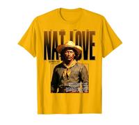 Storia di Nat Love Cattle Drive Maglietta