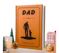 Storia di Papà Domande Guidate, Pagine Sentimentali e Planner Cartaceo | Diario della Vita e Storia del Padre Per Uomo Nonno Figlio Natale Festa del Papà Compleanno Viaggio Party Quotidiano
