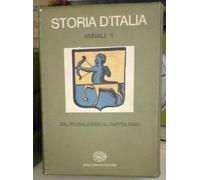 Storia d'Italia annali 1 Dal feudalesimo al capitalismo