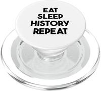 Storia divertente - Mangia sonno Storia Ripeti PopSockets PopGrip per MagSafe