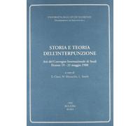 Storia e teoria dell'interpunzione. Atti del Convegno si studi (Firenze, 19-21 maggio 1988)