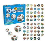 Storia Games - Immagini Gioco di dadi iconico | Set di cubi di storia | Cubi di storia educativa Toy | Cubi di Ora del racconto | 54 Immagini cubi di storia illimitate | 9X Gioco