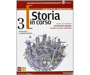 storia in corso 3 ediz.rossa +atl. il 900 e la globalizzazione de vecchi/giovann