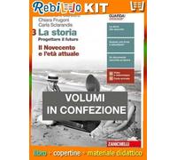 STORIA (LA). PROGETTARE IL FUTURO - CONF. VOL. 3 + ATLANTE GEOSTORIA (LDM) (9788808574015) - Libro Scolastico + Kit Scuola con Copertine Rebillo