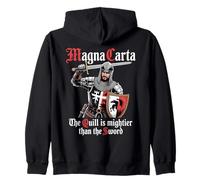 Storia Medievale Magna Carta Parlamento E Diritti Civili Felpa con Cappuccio