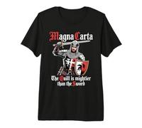 Storia Medievale Magna Carta Parlamento E Diritti Civili Maglietta Premium