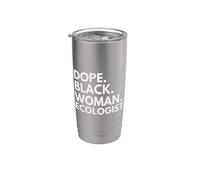 Storia nera della droga ecologica afroamericana della storia nera Bicchiere termico in acciaio inox doppia parete