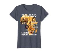 Storia Nera Prima della schiavitù Pan African Unity Melanin Pride Maglietta, Donna, Pervinca, XXL