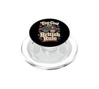 Storia patriottica divertente Regola britannica troppo interessante PopSockets PopGrip per MagSafe