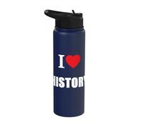 Storia retrò Storici Studenti Insegnanti Stainless Steel Insulated Water Bottle