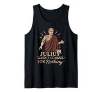 Storia Romana SPQR Giulio Cesare Latino Meme Idea Regalo Canotta