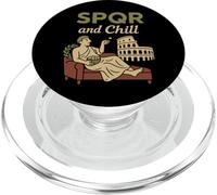 Storia romana SPQR Giulio Cesare latino Meme idea regalo PopSockets PopGrip per MagSafe