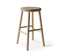Storia Sgabello Legno di Frassino Oliato 65 cm