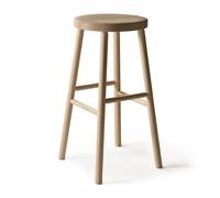 Storia Sgabello Legno di Frassino Oliato 75 cm