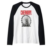 Storia Sovietica della Ruota panoramica di Chernobyl Pripyat Maglia con Maniche Raglan