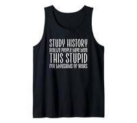 Storia Studente Divertente Storico Umorismo Studio Storia Canotta