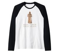Storia sumera Antica - Rendi di Nuovo Grande l'Sumer Maglia con Maniche Raglan