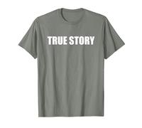 Storia Vera Maglietta, Uomo, Verde Militare mélange, 3XL