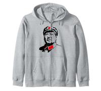 Storico MAO Zedong Divertente Comunista Cinese Felpa con Cappuccio
