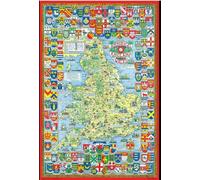 Storico Mappa Inghilterra E Galles 1000 Pezzi Puzzle