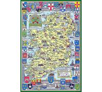 Storico Mappa Irlanda 1000 Pezzi Puzzle 690mm x 480mm