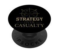 Storico militare Battlefield Ricerca Strategia di guerra Nerd PopSockets PopGrip Adesivo
